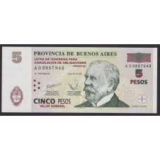 ARGENTINA EC. 214 BONO BILLETE DE EMERGENCIA